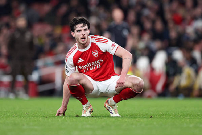 Arsenal xúc tiến trói chân Declan Rice bằng hợp đồng mới dài hạn