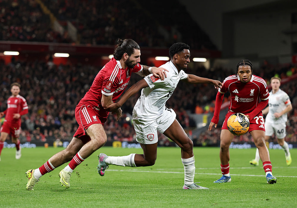 Liverpool vs Barnsley (02:45 – 13/01) | Xem lại trận đấu